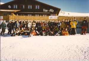 1998 groepsfoto Uga-Alp Damüls