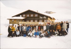 1999 groepsfoto Uga-Alp Damüls